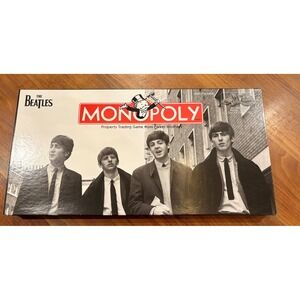 Monopoly The Beatles Collector's Edition Game Parker Brothers Complete